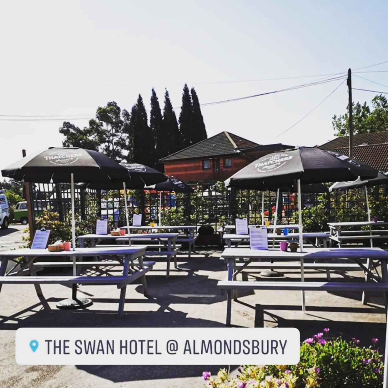 The Swan Hotel Almondsbury Rum bild